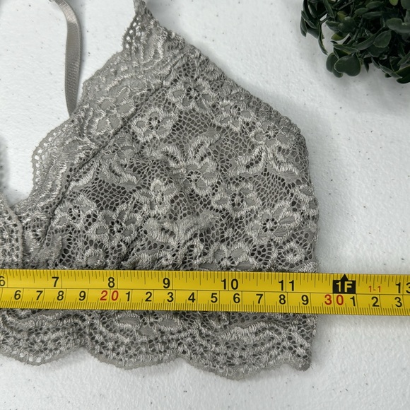 FLORA NIKROOZ BRAS LACE LENCERY GREY COLOR - Picture 14 of 14